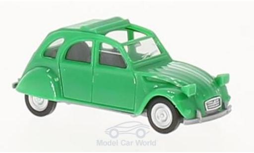 Modelauto Citroen 2 CV Berline groen open 1/87 Herpa