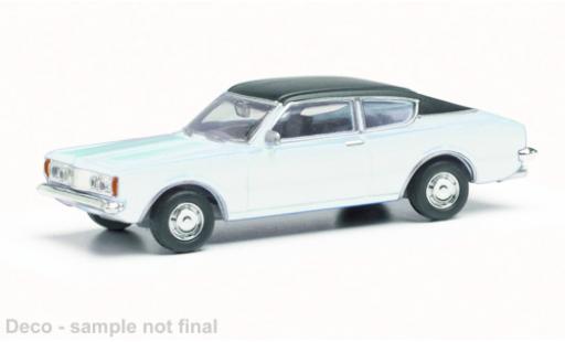 Modelauto Ford Taunus TC1 TC I Coupe wit/zwart 1/87 Herpa