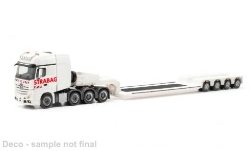 Modelauto Mercedes Actros Gigaspace STRABAG 1/87 Herpa