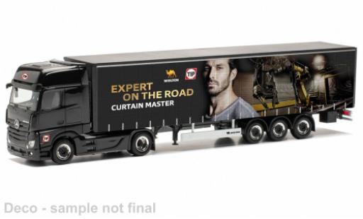 Modelauto Mercedes Actros Gigaspace Wielton / TIP 1/87 Herpa