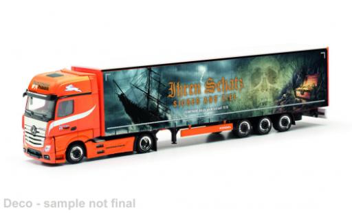 Modelauto Mercedes Actros Gigaspace L Ferntrans Haas 1/87 Herpa