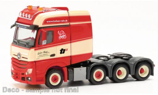 Modelauto Mercedes Actros SLT Torben Rafn (DK) 1/87 Herpa