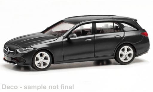 Modelauto Mercedes CLA Base C-classe T-Mod&Atilde;&uml;le zwart 1/87 Herpa
