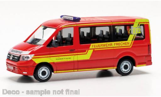 Modelauto Volkswagen Crafter Bus FD brandweer Frechen MTW 2 1/87 Herpa