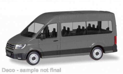Modelauto Volkswagen Crafter Bus HD grijs 1/87 Herpa