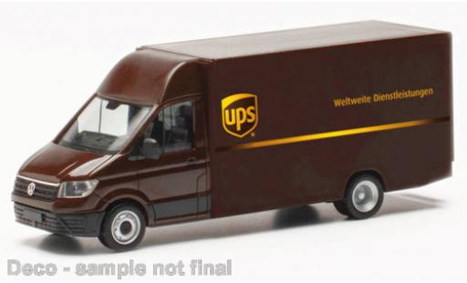 Modelauto Volkswagen Crafter Base UPS 1/87 Herpa