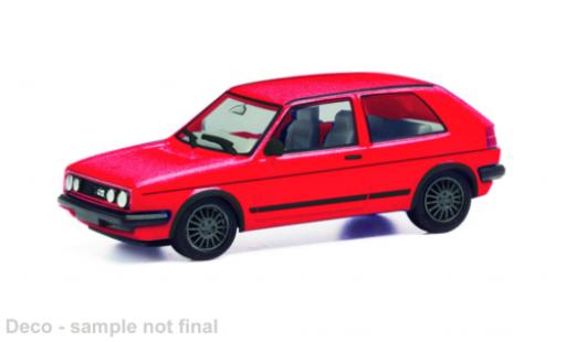 Modelauto Volkswagen Golf GTI II metallic rood 1/87 Herpa