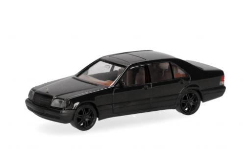 Modelauto Mercedes 600 Base SEL V12 zwart 1/87 Herpa