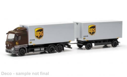 Modelauto Mercedes CLA Classicspace Actros UPS 1/87 Herpa