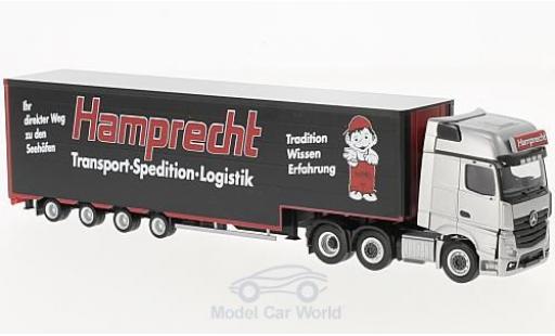 Modelauto Mercedes Actros Gigaspace 6x2 Hamprecht Meusburger-SZ 1/87 Herpa