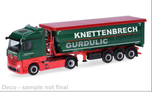 Modelauto Mercedes Actros Base Knettenbrech &amp; Gurdulic 1/87 Herpa