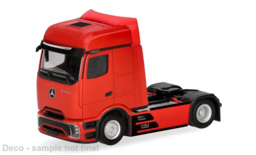 Modelauto Mercedes Actros Base L rood 1/87 Herpa