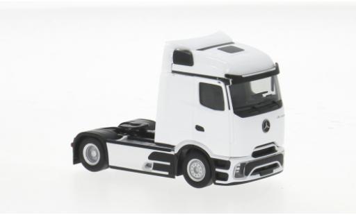 Modelauto Mercedes Actros Streamspace ProCabin wit 1/87 Herpa