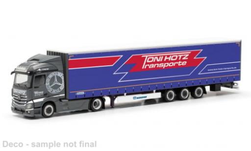 Modelauto Mercedes Actros Streamspace 2.3 Toni Hotz 1/87 Herpa