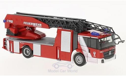 Modelauto Mercedes Econic Feuerwehr Drehleiter Brandweer Landshut 1/87 Herpa