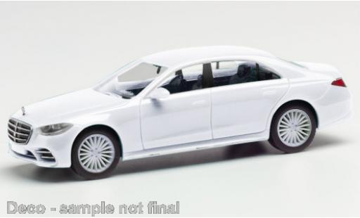 Modelauto Mercedes Classe S Base wit 1/87 Herpa