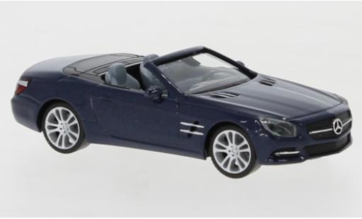 Modelauto Mercedes Classe SL Base (R231) metallic blauw 1/87 Herpa