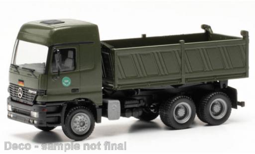 Modelauto Mercedes Actros Base Military L MP 1 Bundeswehr / Auslandseinsatz 1/87 Herpa