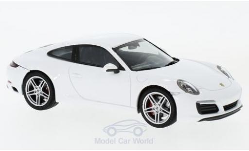 Modelauto Porsche 911 SC (/2) Carrera wit 1/43 Herpa