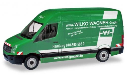 Modelauto Volkswagen Crafter Kasten bestelwagen HD Wilko Wagner Hamburg 1/87 Herpa