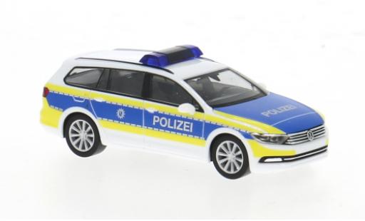 Modelauto Volkswagen Passat Base Variant Politie Bremen 1/87 Herpa