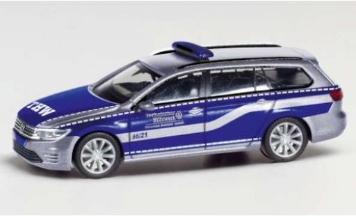 Modelauto Volkswagen Passat Base Variant THW - OV Rudolstadt/Saalfeld 1/87 Herpa