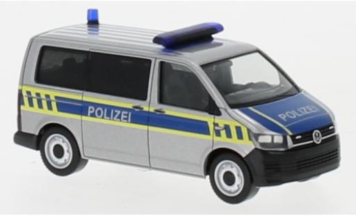 Modelauto Volkswagen T6 T6 Bus Landespolitie Sachsen-Anhalt Exclusive Series 1/87 Herpa