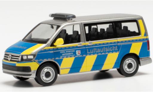 Modelauto Volkswagen T6 T6 Bus Luftaufsicht - D&Atilde;&frac14;sseldorf NRW Civil Aviation Authority 1/87 Herpa