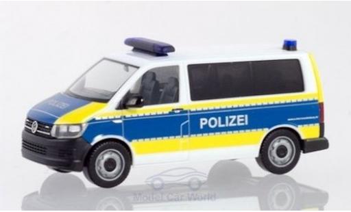 Modelauto Volkswagen T6 T6 Bus Politie Brandenburg 1/87 Herpa