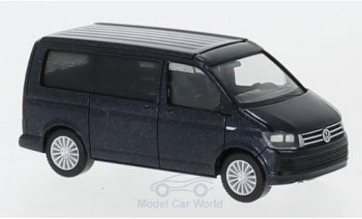 Modelauto Volkswagen T6 T6 California metallic blauw 1/87 Herpa