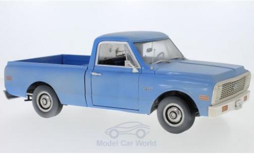 Modelauto Chevrolet C-10 Pickup Pick Up blauw The Texas Chainsaw Massacre 1971 met Schmutzeffekt 1/18 Highway 61