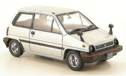 Honda City Base 1/43 Ebbro grijs 1981 modelauto