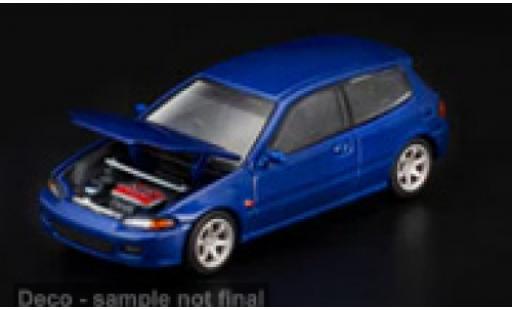 Modelauto Honda Civic Base (EG6) blauw 1/64 Pop Race
