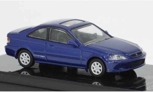 Modelauto Honda Civic Base EM1 blauw 1999 1/64 Para64