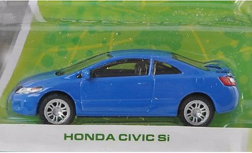 Honda Civic Si 1/64 Greenlight blauw modelauto