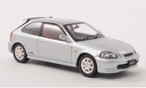 Honda Civic Type R 1/43 Ebbro (EK9) grijs RHD fruhe Ausfuhrung modelauto