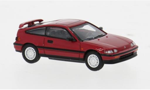 Modelauto Honda CR-X MK2 rood 1/87 Minichamps