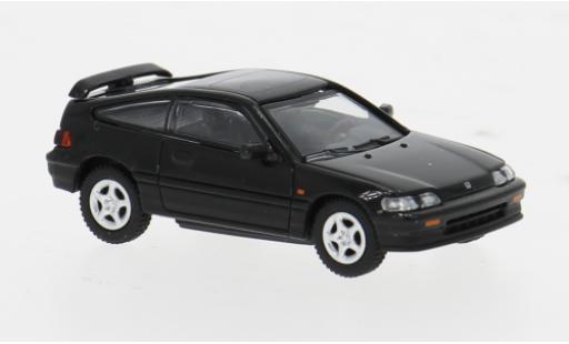 Modelauto Honda CR-X MK2 zwart 1/87 Minichamps