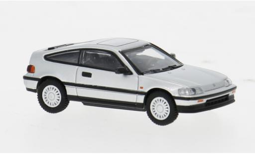 Modelauto Honda CR-X MK2 grijs 1987 1/87 Minichamps