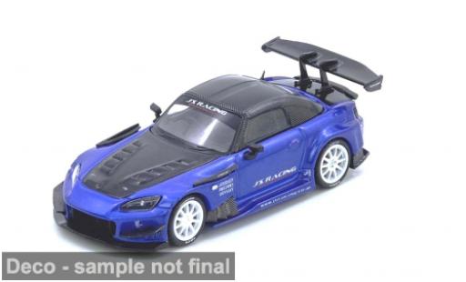 Modelauto Honda S2000 Base J's Racing blauw/zwart 1/64 INNO64
