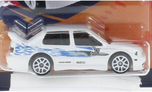 Modelauto Volkswagen Jetta I III wit/D&Atilde;&copy;corer rapide & Furious 1/64 Hot Wheels