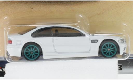 Modelauto Bmw M3 coupe (E46) wit rapide & Furious 1/64 Hot Wheels Premium