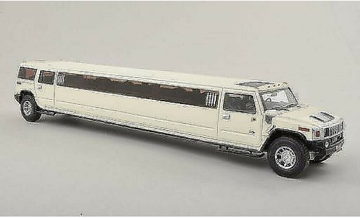 Hummer H2 Stretch Limousine 1/43 Neo Sedan wit modelauto