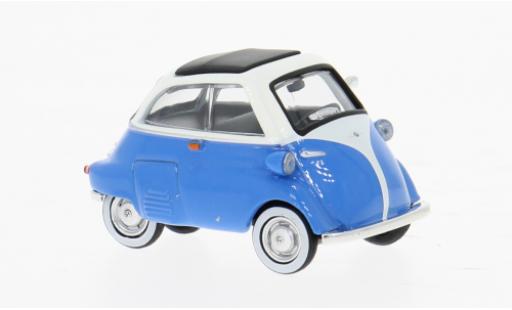 Modelauto Bmw Isetta citadine blauw/wit 1956 1/64 I Almost Real