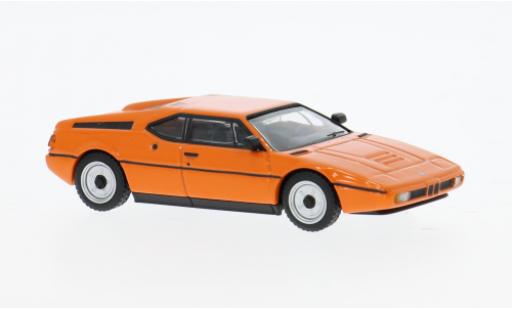 Modelauto Bmw M1 1978 (E26) oranje 1/64 I Almost Real