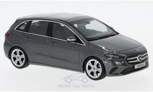 Modelauto Mercedes Classe B Base (W247) metallic grijs 1/43 Herpa