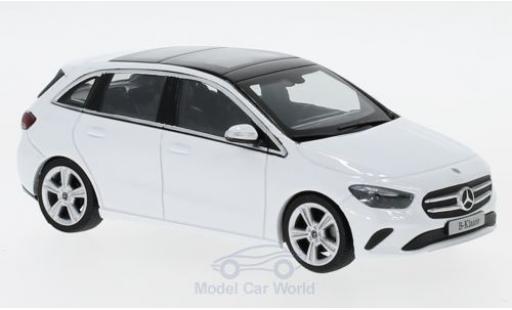 Modelauto Mercedes Classe B Base (W247) wit 2018 1/43 Herpa