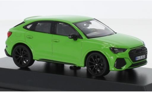 Modelauto Audi RS Q3 sportback groen 2019 1/43 Minichamps
