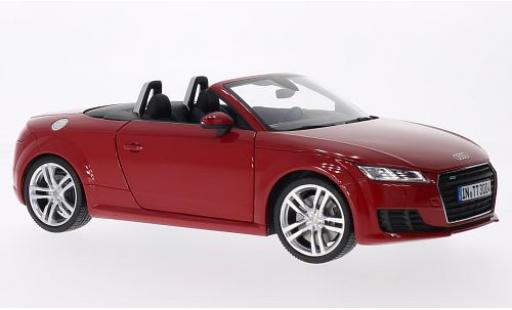Modelauto Audi TT roadster rood 2015 1/18 Minichamps