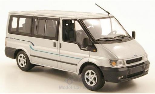 Modelauto Ford Transit Bus Euroline grijs 2000 zonder Vitrine 1/43 Minichamps